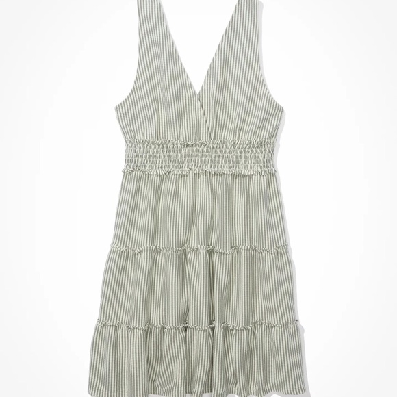 American Eagle Real Good V Neck Relaxed and Cozy Dress Size Medium - Picture 9 of 9